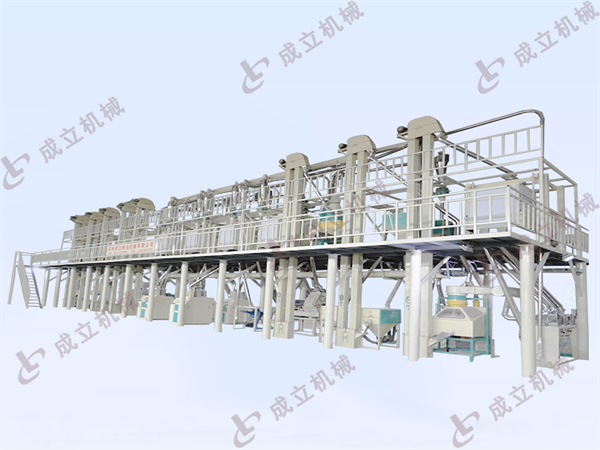 自動(dòng)化50噸面粉加工設(shè)備生產(chǎn)產(chǎn)線維護(hù)和檢查工作